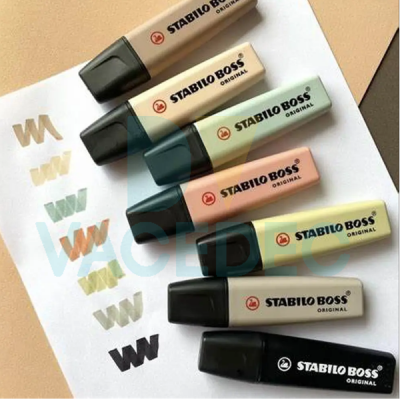 STABILO BOSS NATURE COLORS C/8