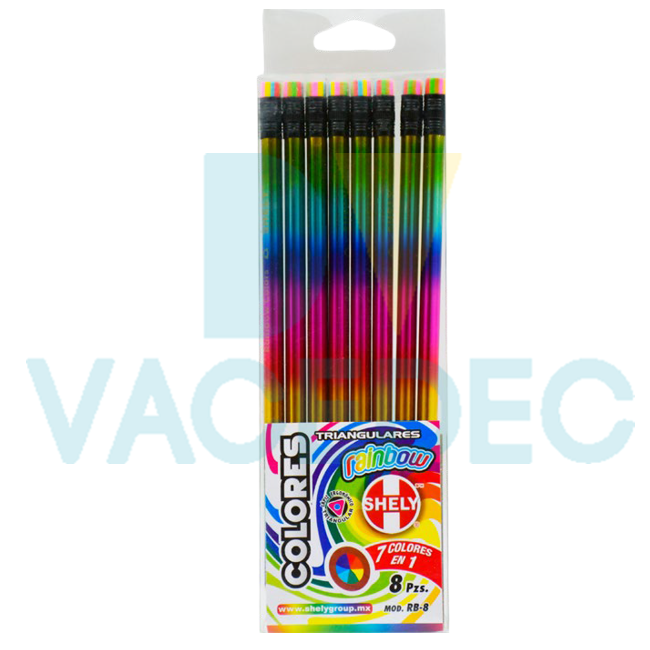 LAPICES PUNTA MULTICOLOR