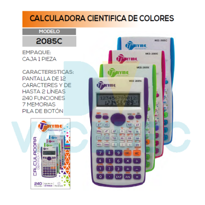 CALCULADORAS CIENTIFICAS