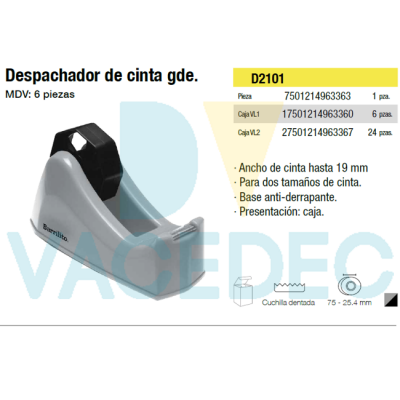 DESPACHADORES DE CINTA