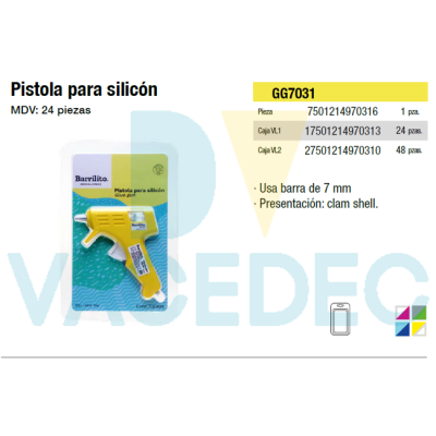 PISTOLAS PARA SILICON