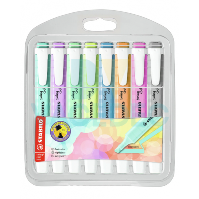 STABILO SET SWING COOL NUEVO PASTEL C/8 275/8-08-1
