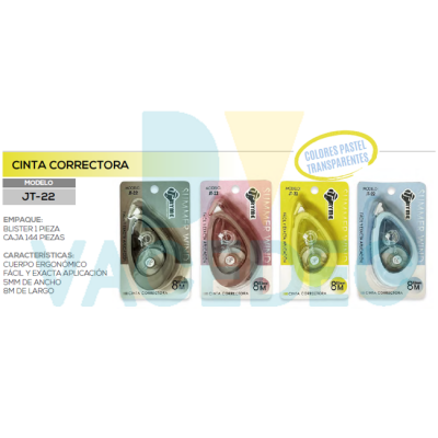 CORRECTOR EN CINTA